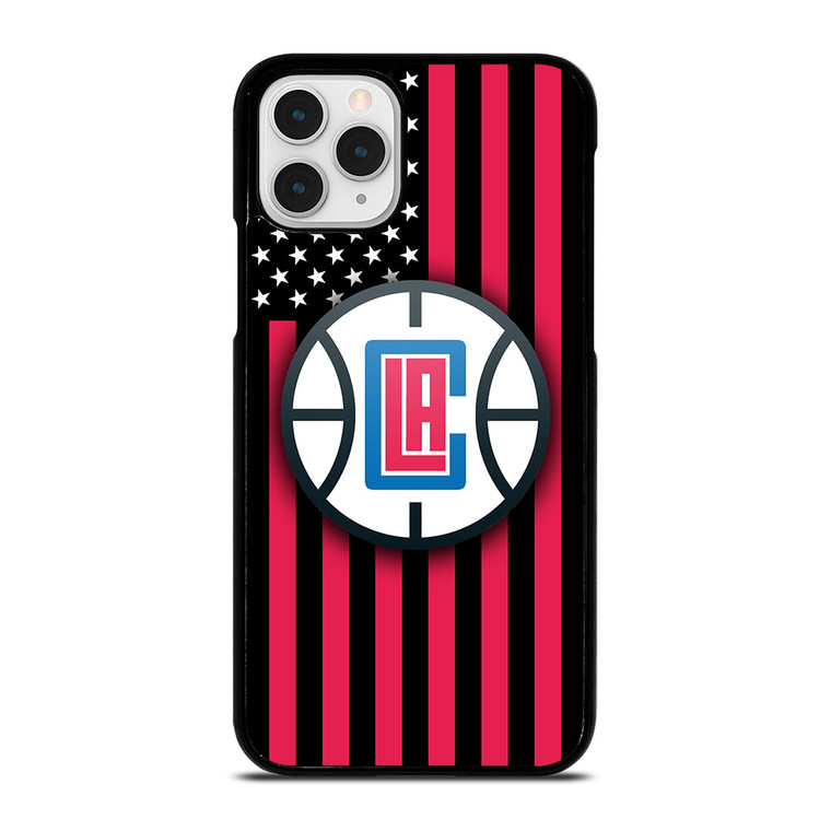 LOS ANGELES CLIPPERS NBA USA FLAG iPhone 11 Pro Case Cover