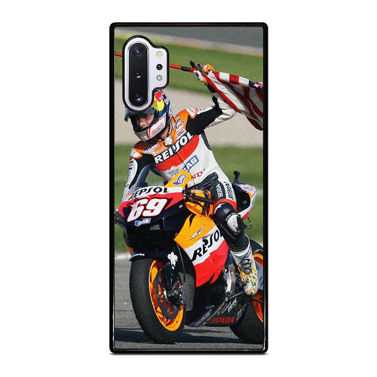 NICKY HAYDEN MOTO GP Samsung Galaxy Note 10 Plus Case Cover NICKY HAYDEN MOTO GP Samsung Galaxy Note 10 Plus Case Cover