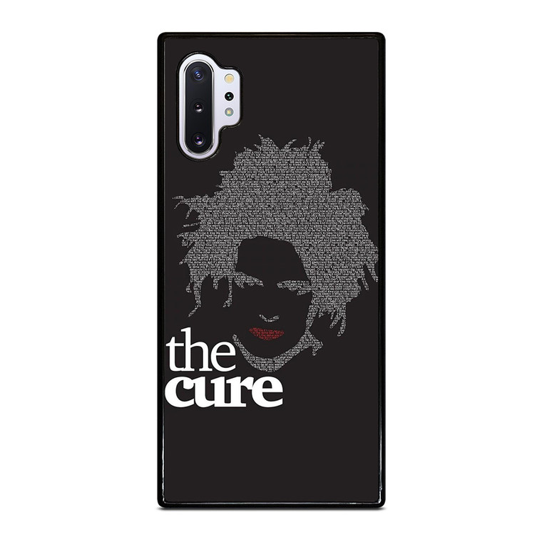 ROBERT SMITH THE CURE TYPOGRAPHY Samsung Galaxy Note 10 Plus Case Cover