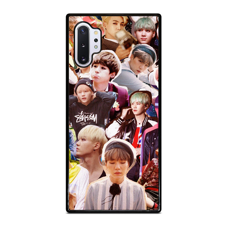 SUGA BTS BANGTAN BOYS COLLAGE Samsung Galaxy Note 10 Plus Case Cover