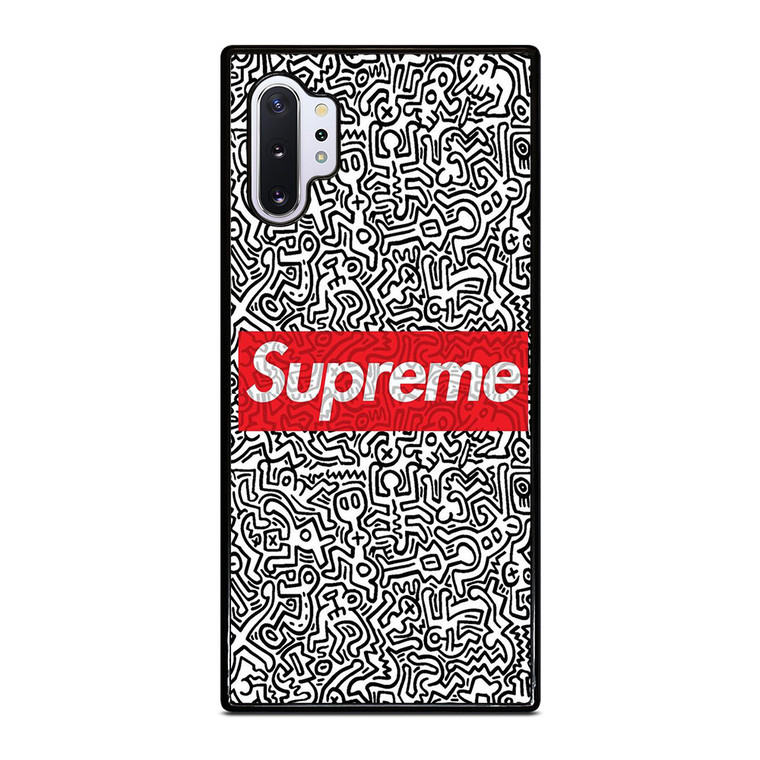 SUPREME KEITH HARING Samsung Galaxy Note 10 Plus Case Cover