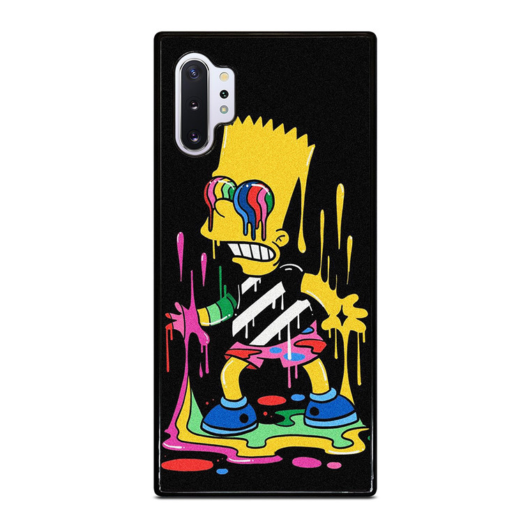 THE SIMPSONS TRIPPY ART Samsung Galaxy Note 10 Plus Case Cover