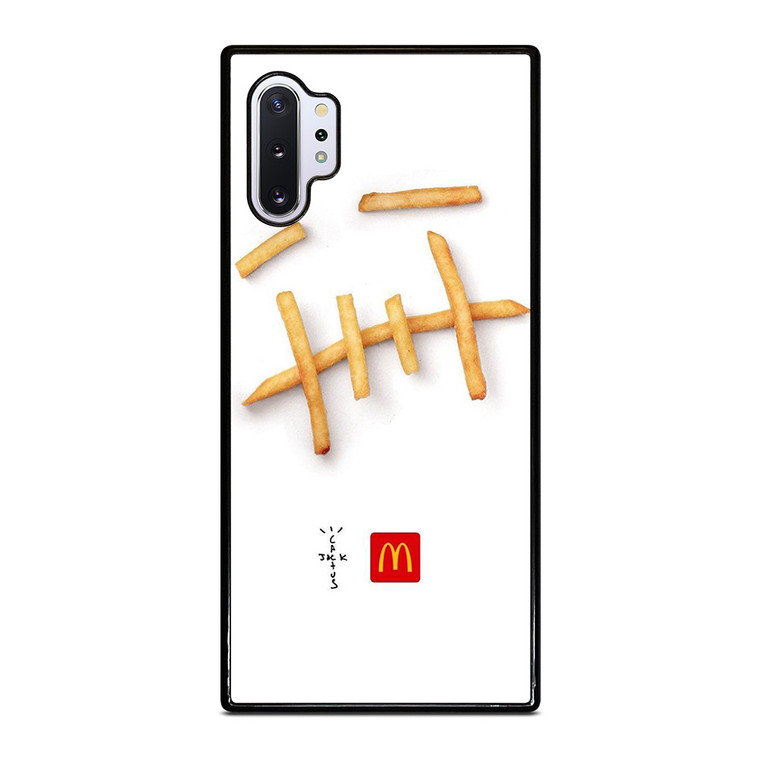 TRAVIS SCOTT X MCDONALD SYMBOL Samsung Galaxy Note 10 Plus Case Cover TRAVIS SCOTT X MCDONALD SYMBOL Samsung Galaxy Note 10 Plus Case Cover