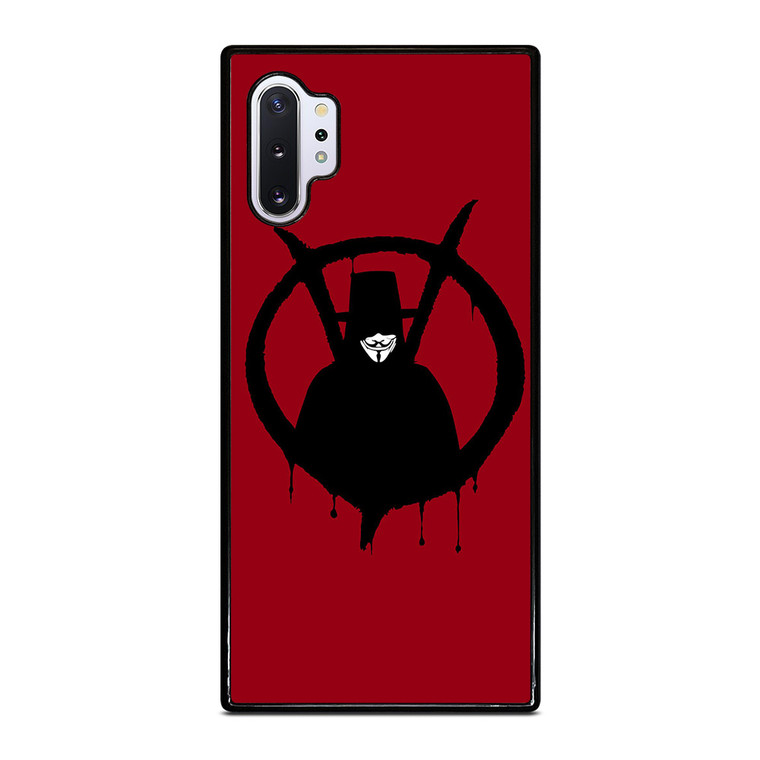 V FOR VENDETTA ICON Samsung Galaxy Note 10 Plus Case Cover V FOR VENDETTA ICON Samsung Galaxy Note 10 Plus Case Cover