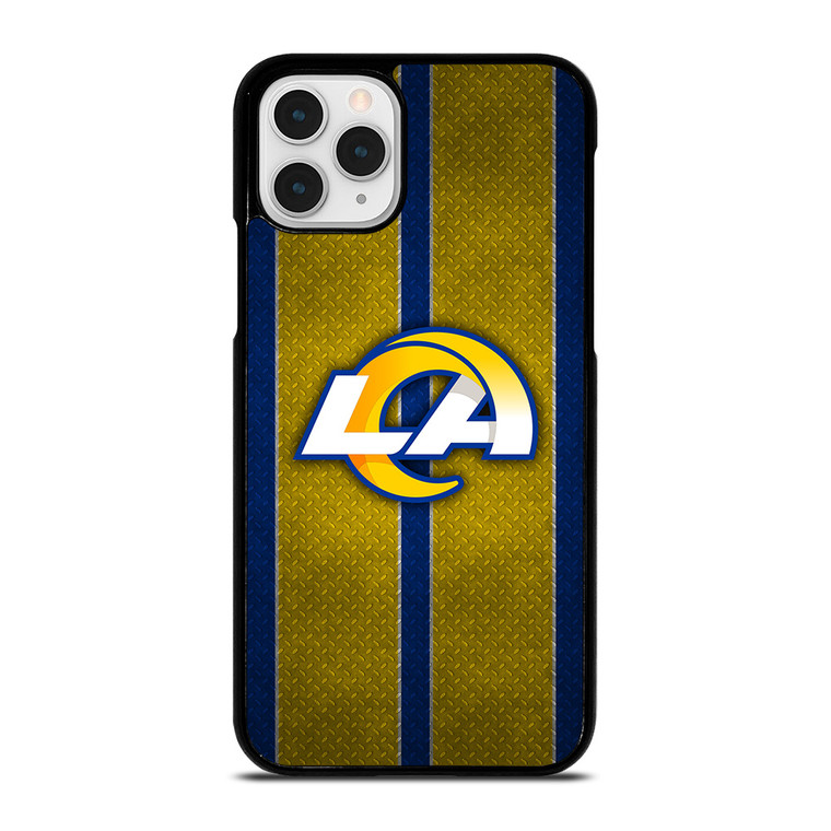 LOS ANGELES RAMS NFL METAL STRIPE iPhone 11 Pro Case Cover LOS ANGELES RAMS NFL METAL STRIPE iPhone 11 Pro Case Cover