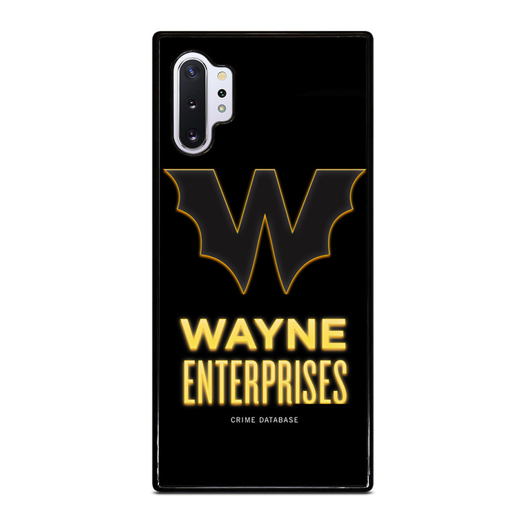 WAYNE ENTERPRISES BATMAN LOGO Samsung Galaxy Note 10 Plus Case Cover