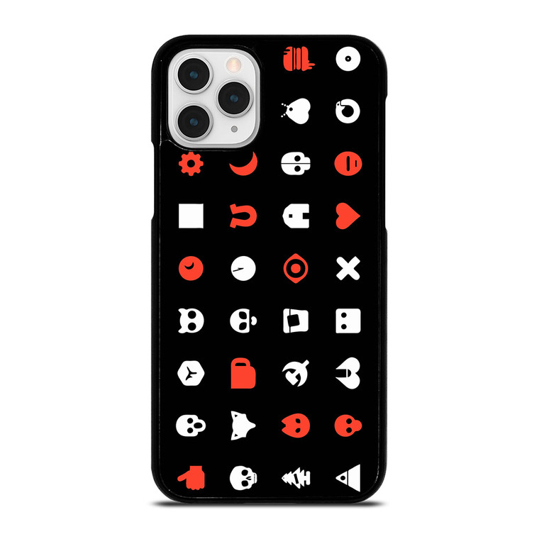 LOVE DEATH AND ROBOTS PATTERN iPhone 11 Pro Case Cover