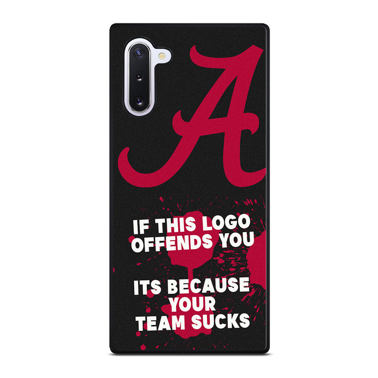 ALABAMA CRIMSON TIDE FOOTBALL FUNNY Samsung Galaxy Note 10 Case Cover ALABAMA CRIMSON TIDE FOOTBALL FUNNY Samsung Galaxy Note 10 Case Cover