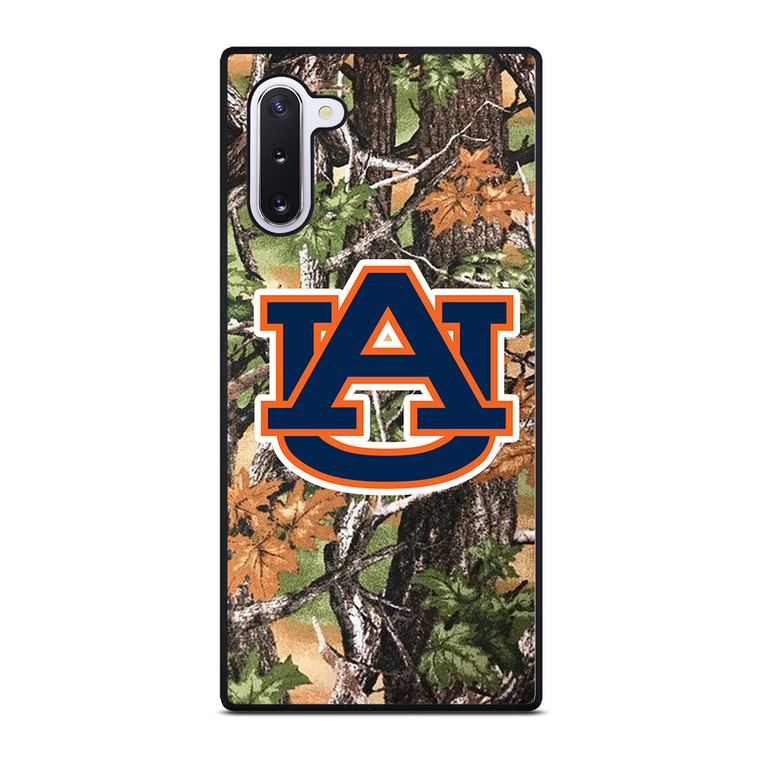 AUBURN TIGERS CAMO LEAF Samsung Galaxy Note 10 Case Cover
