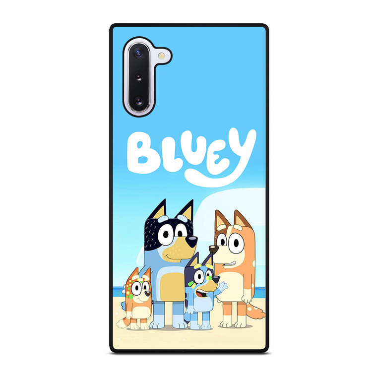 BLUEY HEELER CARTOON Samsung Galaxy Note 10 Case Cover