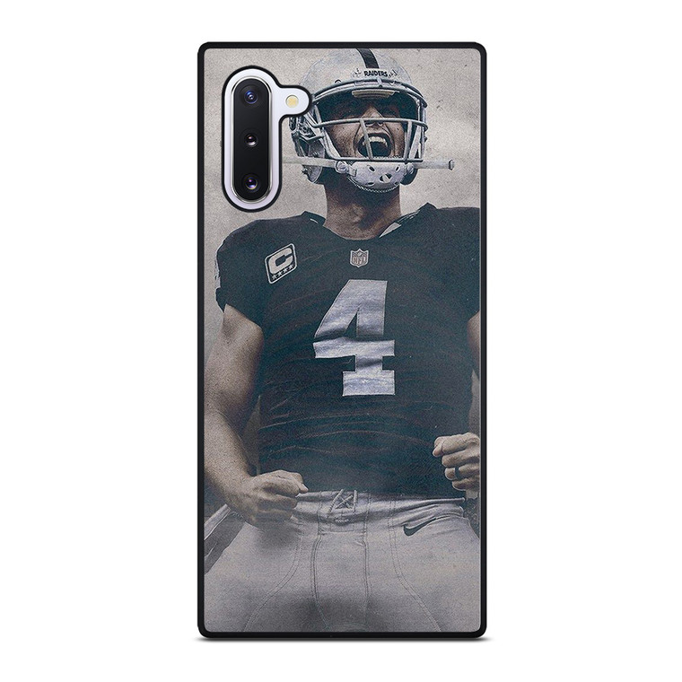 DEREK CARR LAS VEGAS RAIDERS NFL Samsung Galaxy Note 10 Case Cover