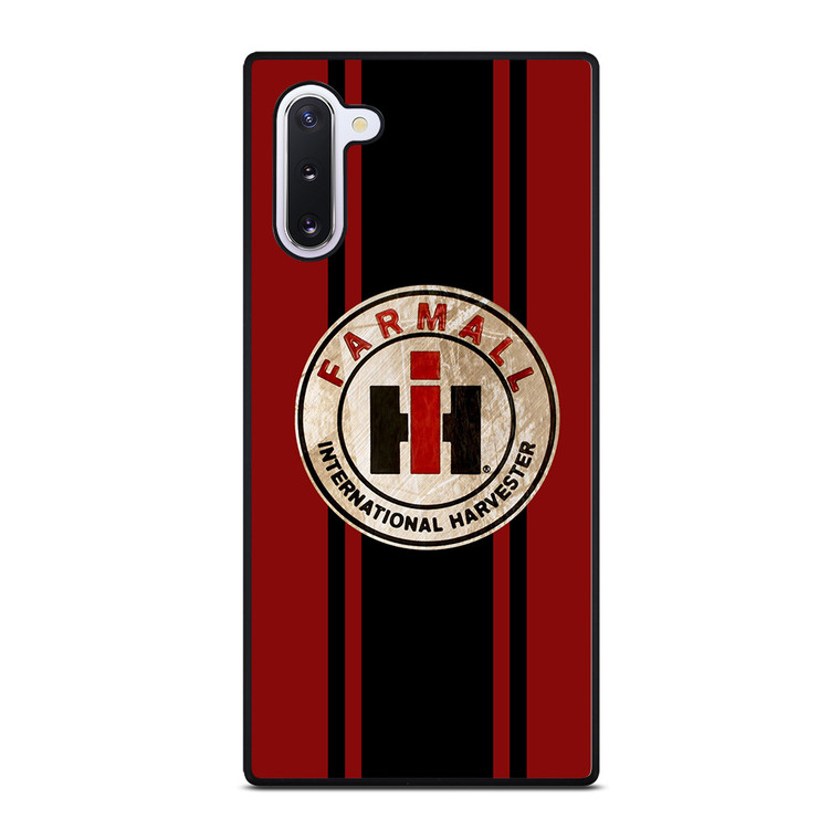 FARMALL INTERNATIONAL HARVESTER BADGE STRIPE Samsung Galaxy Note 10 Case Cover
