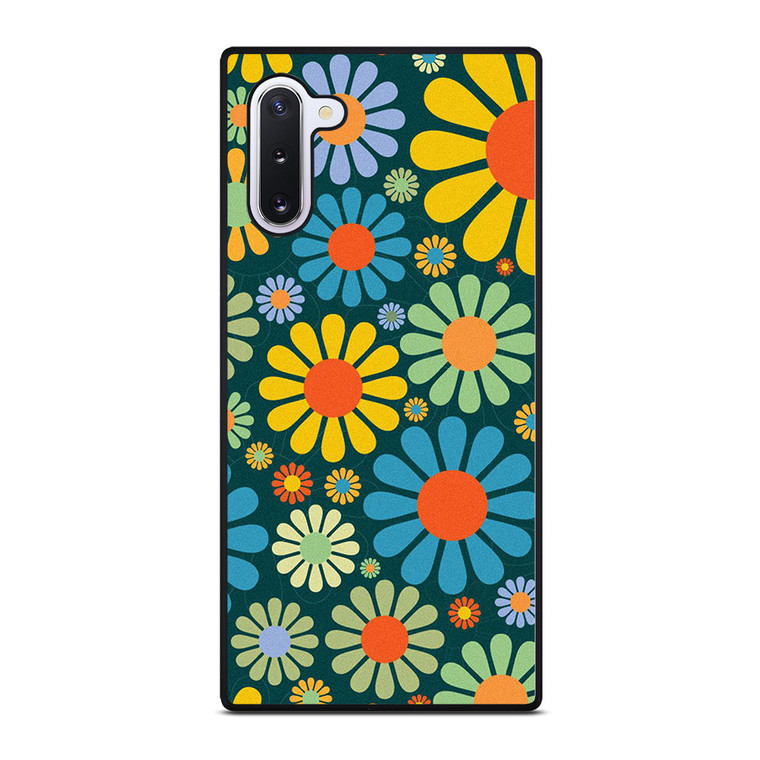 HIPPIE FLOWER PATTERN Samsung Galaxy Note 10 Case Cover