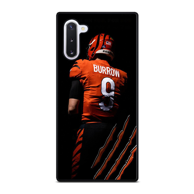 JOE BURROW CINCINNATI BENGALS FOOTBALL Samsung Galaxy Note 10 Case Cover