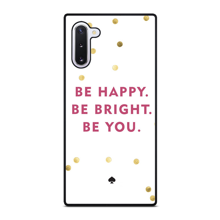 KATE SPADE NEW YORK QUOTES Samsung Galaxy Note 10 Case Cover