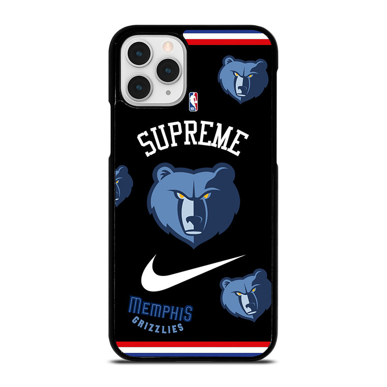 MEMPHIS GRIZZLIES NBA X SUPREME NIKE iPhone 11 Pro Case Cover