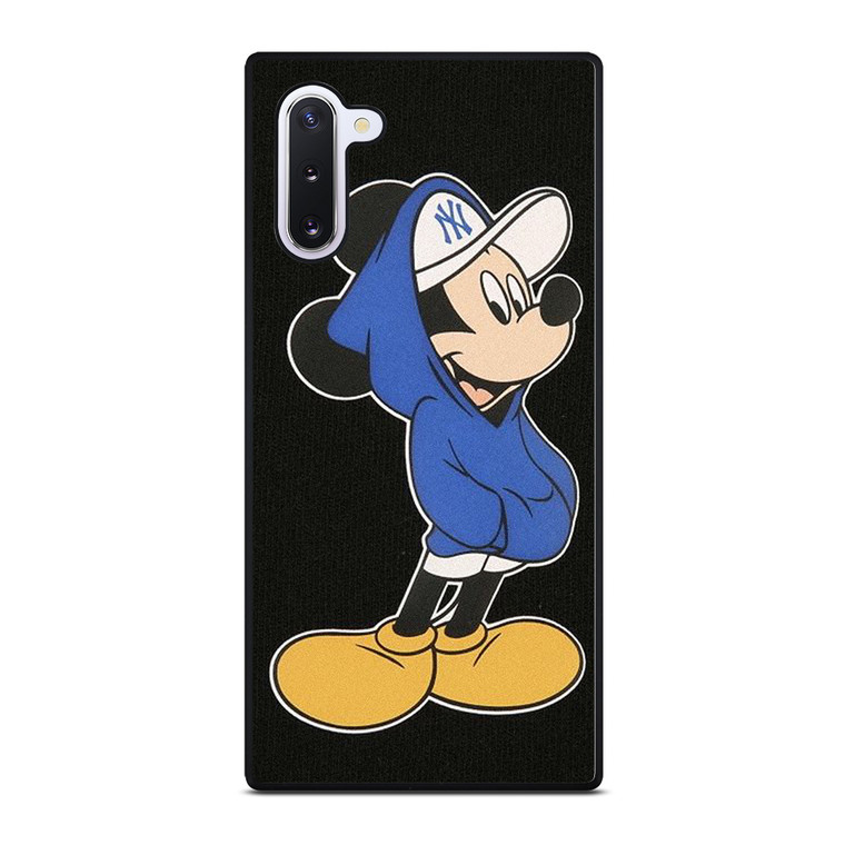 MICKEY MOUSE NEW YORK YANKEES CAP Samsung Galaxy Note 10 Case Cover
