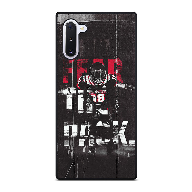 NORTH CAROLINA WOLFPACK FOOTBALL Samsung Galaxy Note 10 Case Cover