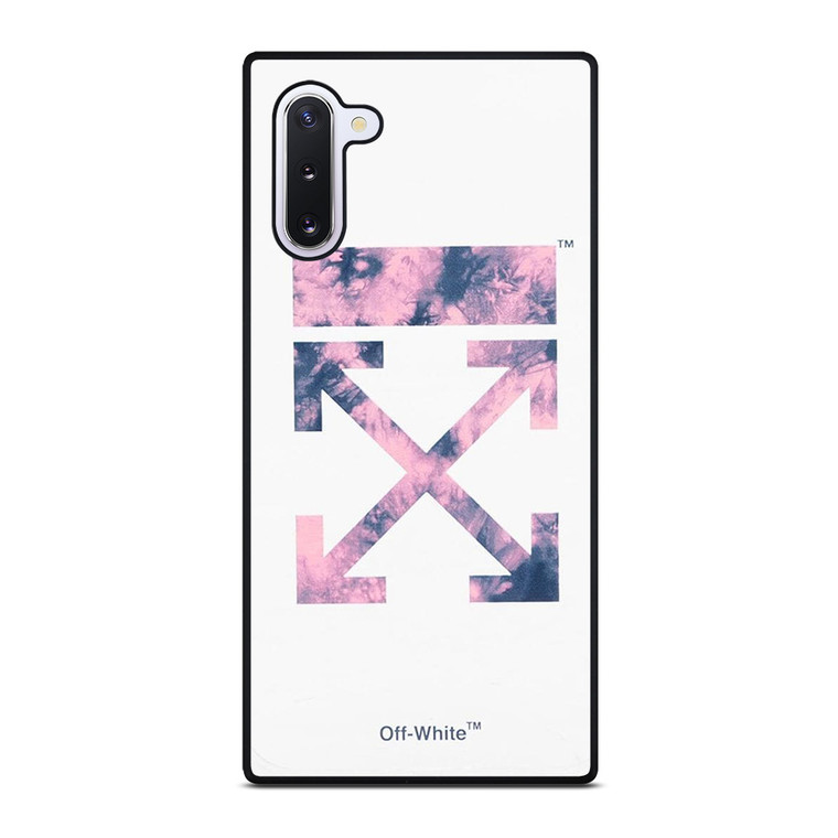 OFF WHITE PURPLE MARBLE Samsung Galaxy Note 10 Case Cover