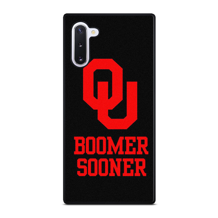 OKLAHOMA BOOMER SOONER FOOTBALL Samsung Galaxy Note 10 Case Cover