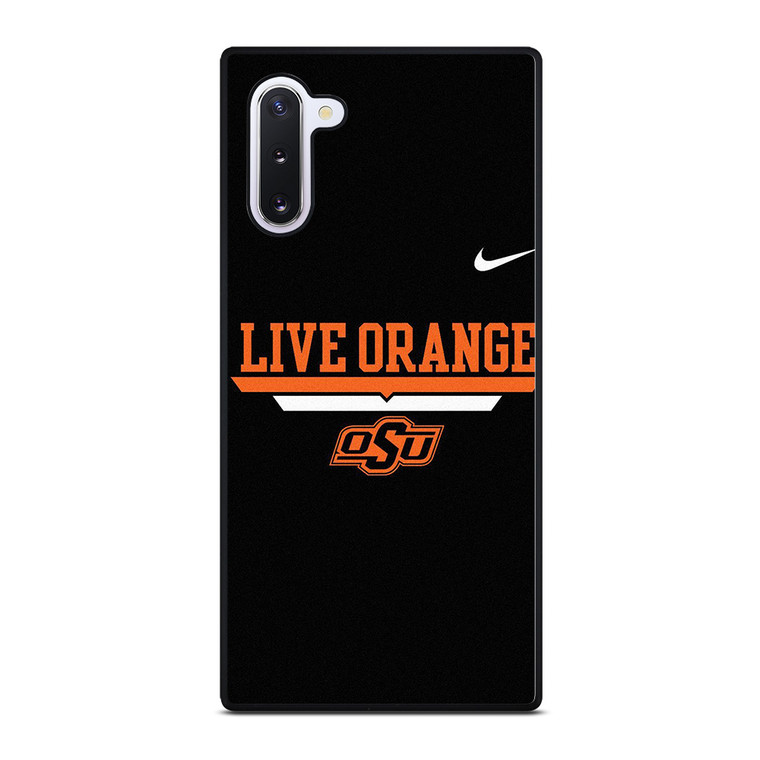 OKLAHOMA STATE COWBOYS NIKE Samsung Galaxy Note 10 Case Cover OKLAHOMA STATE COWBOYS NIKE Samsung Galaxy Note 10 Case Cover