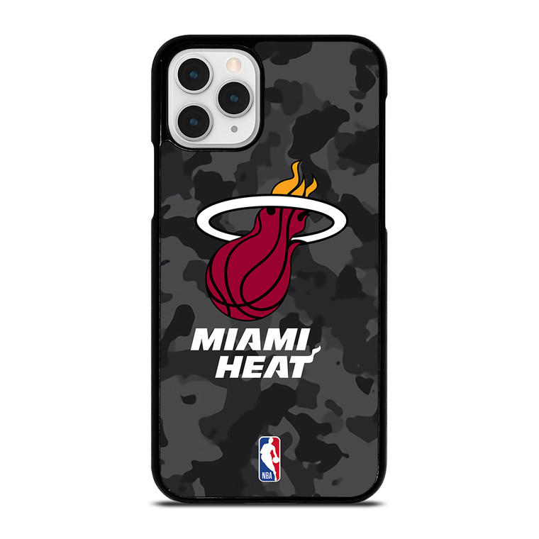 MIAMI HEAT BLACK CAMO iPhone 11 Pro Case Cover