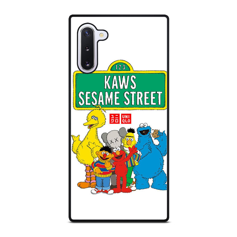 SESAME STREET MUPPETS X KAWS UNIQLO Samsung Galaxy Note 10 Case Cover