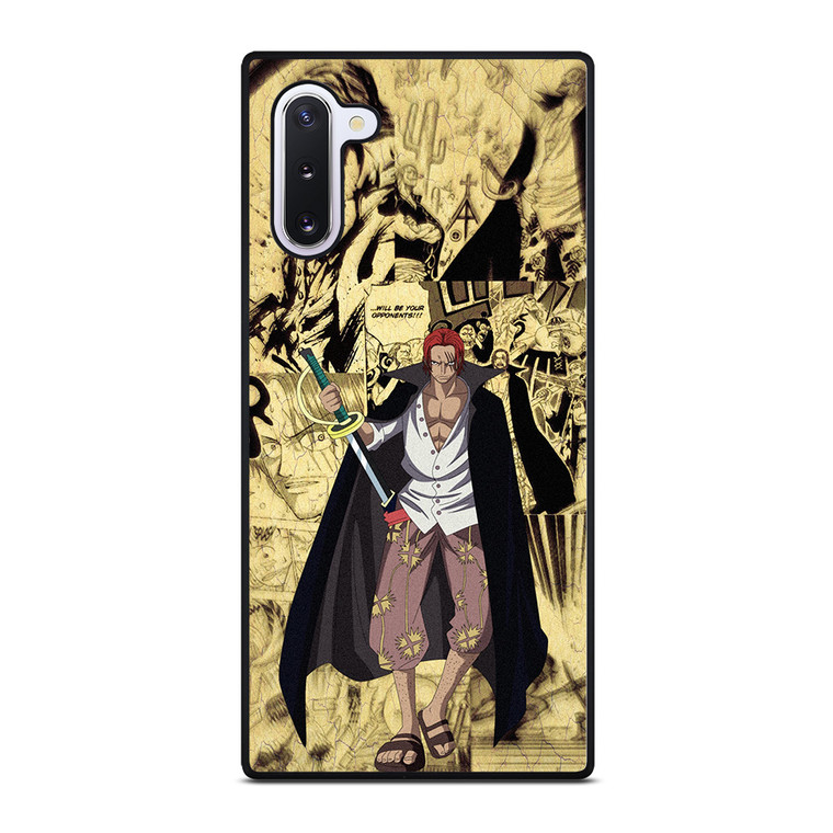 SHANKS ONE PIECE MANGA Samsung Galaxy Note 10 Case Cover