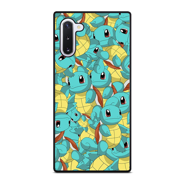 SQUIRTLE POKEMON MONSTER PATTERN Samsung Galaxy Note 10 Case Cover