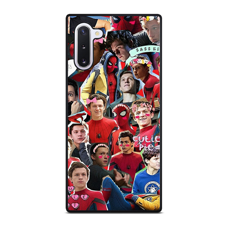 TOM HOLLAND SPIDERMAN COLLAGE Samsung Galaxy Note 10 Case Cover