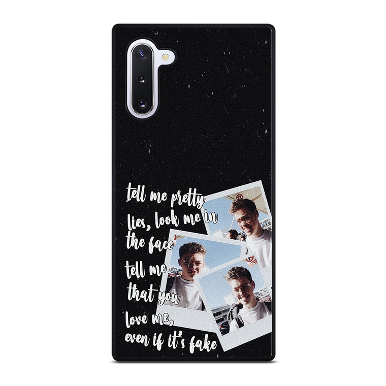 ZACH HERRON WHY DONT WE MEMBER Samsung Galaxy Note 10 Case Cover