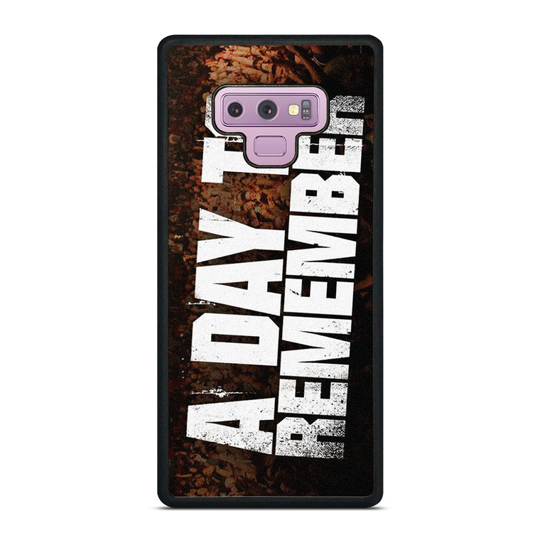 A DAY TO REMEMBER ROCK BAND LOGO 2 Samsung Galaxy Note 9 Case Cover