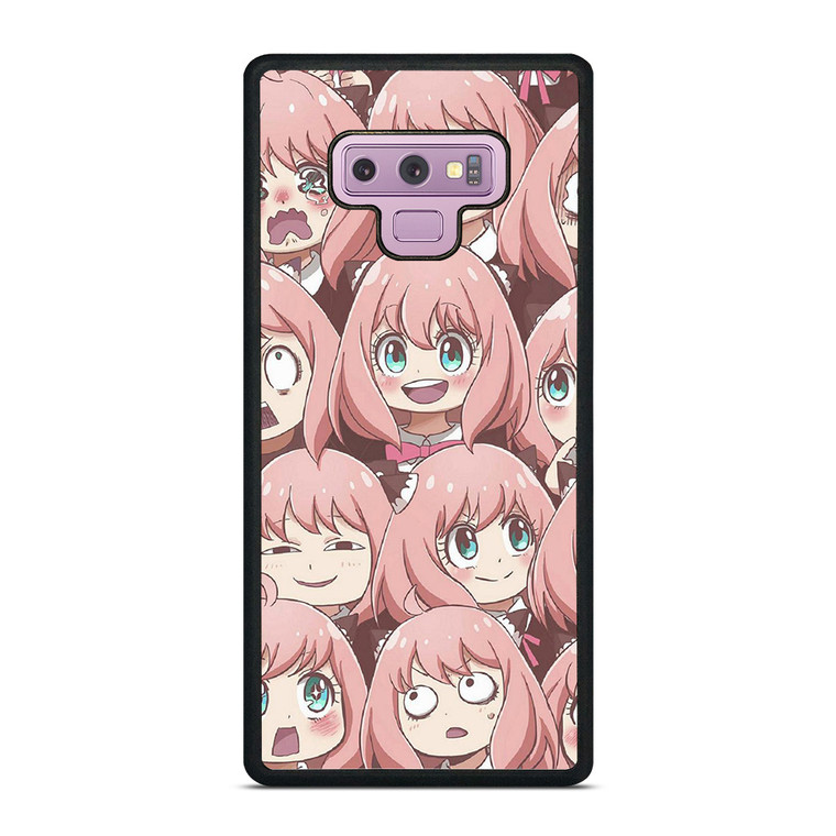 ANYA SPY X FAMILY COLLAGE Samsung Galaxy Note 9 Case Cover ANYA SPY X FAMILY COLLAGE Samsung Galaxy Note 9 Case Cover