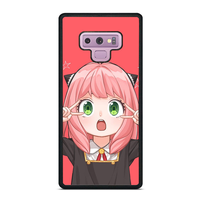 ANYA SPY X FAMILY PINK Samsung Galaxy Note 9 Case Cover ANYA SPY X FAMILY PINK Samsung Galaxy Note 9 Case Cover