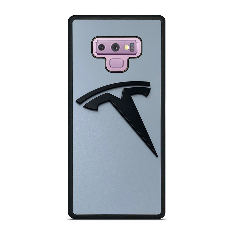 BLACK TESLA CAR LOGO Samsung Galaxy Note 9 Case Cover
