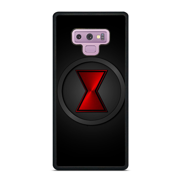 BLACK WIDOW METAL LOGO Samsung Galaxy Note 9 Case Cover