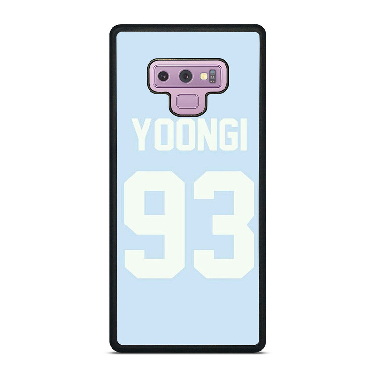 BTS BANGTAN BOYS SUGA 93 Samsung Galaxy Note 9 Case Cover