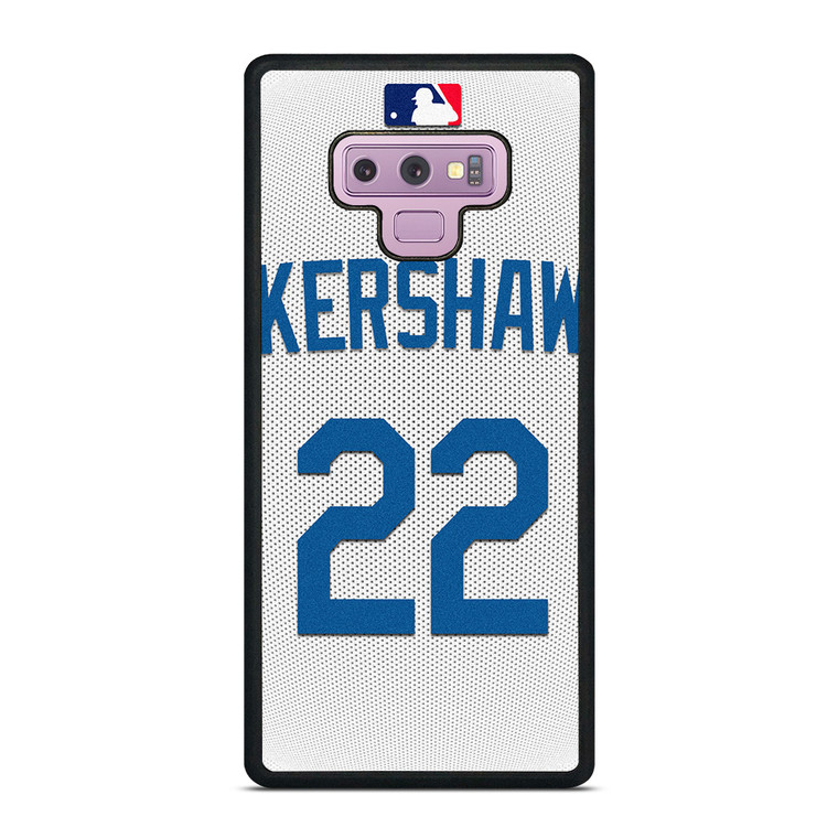 CLAYTON KERSHAW LOS ANGELES DODGERS Samsung Galaxy Note 9 Case Cover