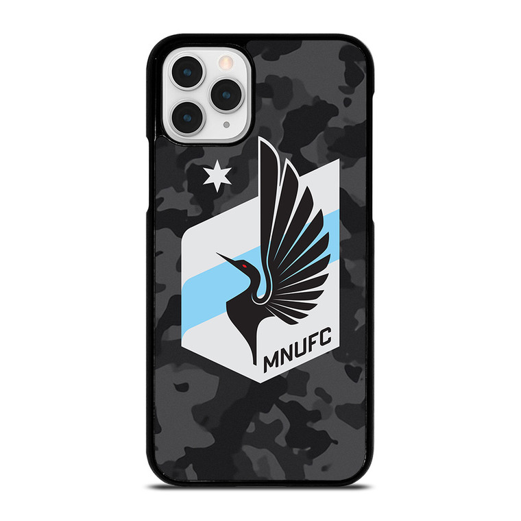 MINNESOTA UNITED FC MLS BLACK CAMO iPhone 11 Pro Case Cover