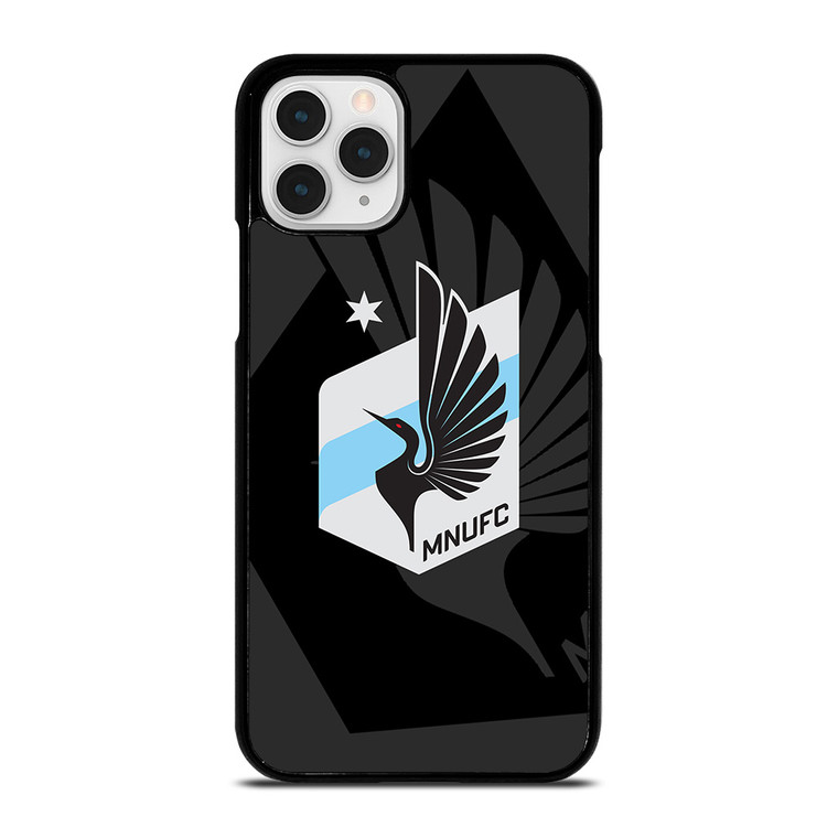 MINNESOTA UNITED FC MLS BLACK iPhone 11 Pro Case Cover