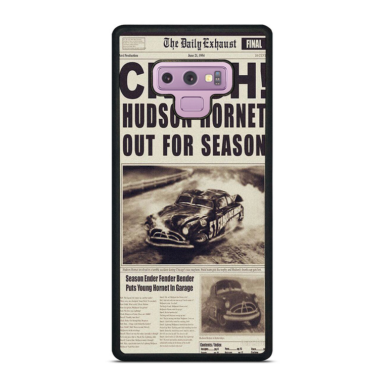 DOG HUDSON HORNET CARS MAGAZINE Samsung Galaxy Note 9 Case Cover