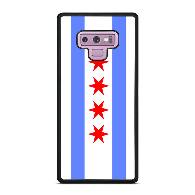 FLAG OF CHICAGO Samsung Galaxy Note 9 Case Cover