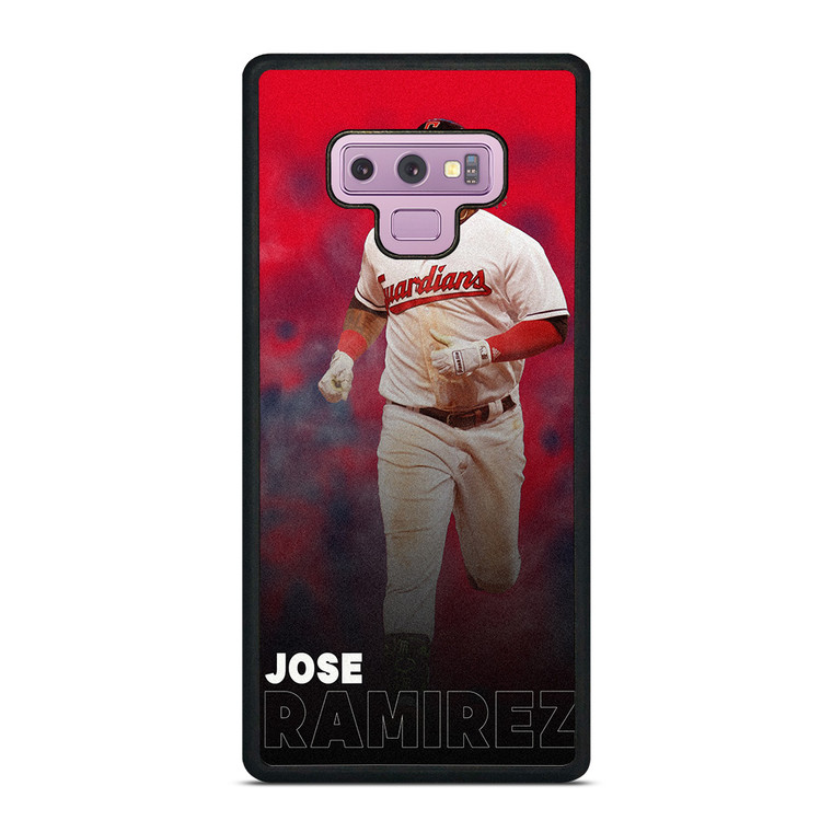 JOSE RAMIREZ CLEVELAND GUARDIANS MLB Samsung Galaxy Note 9 Case Cover
