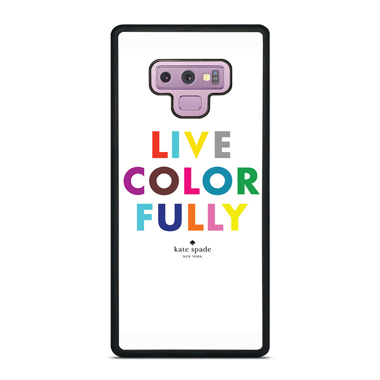 KATE SPADE LIVE COLOR FULLY Samsung Galaxy Note 9 Case Cover
