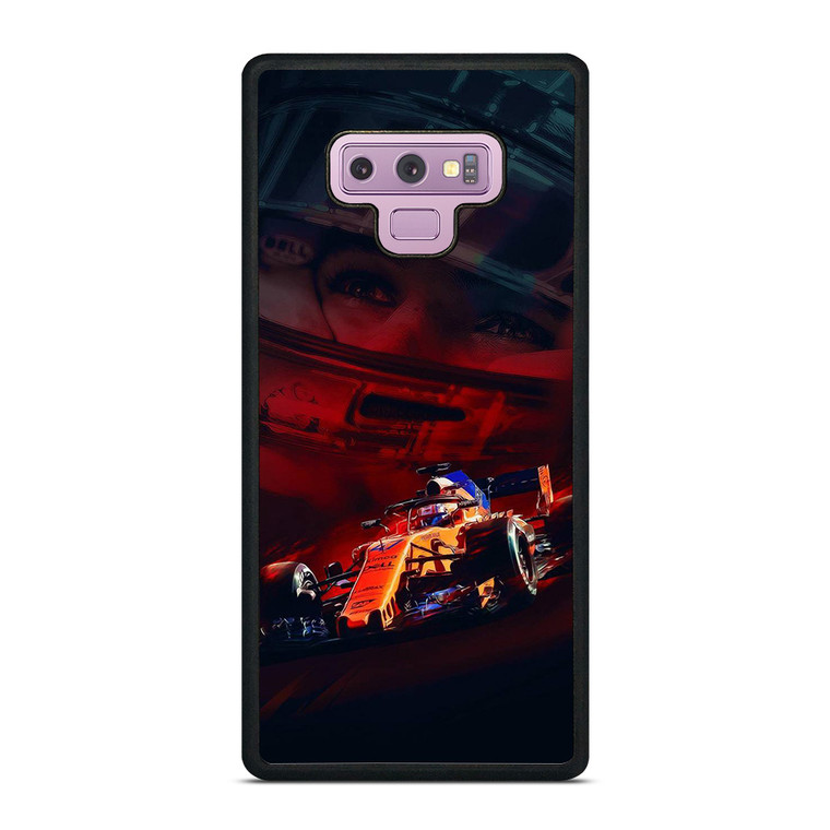 LANDO NORRIS MCLAREN FORMULA ONE Samsung Galaxy Note 9 Case Cover