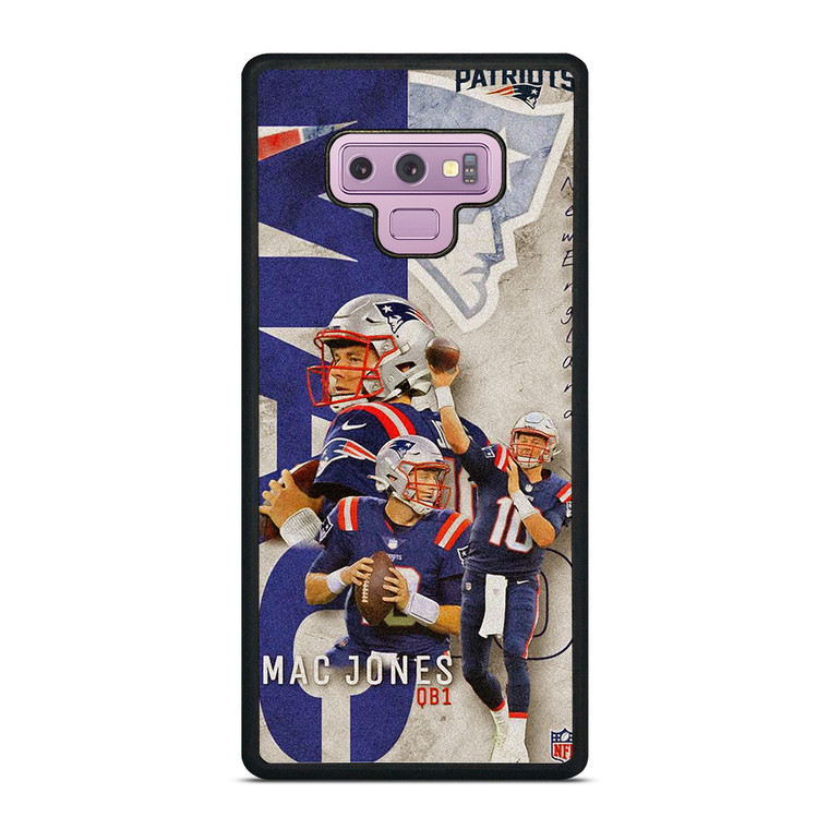 MAC JONES NEW ENGLAND PATRIOT NFL Samsung Galaxy Note 9 Case Cover