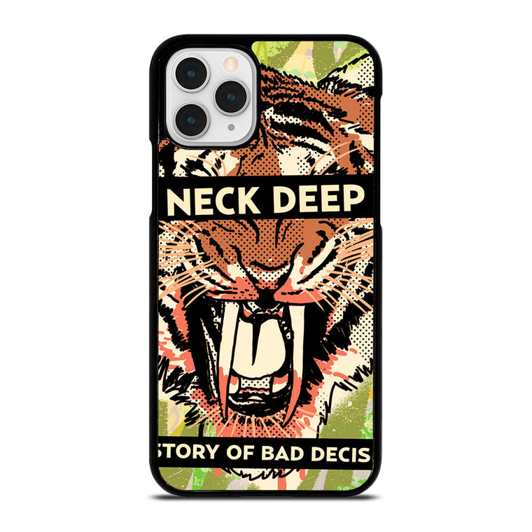 NECK DEEP A HISTORY OF A BAD DECISIONS iPhone 11 Pro Case Cover
