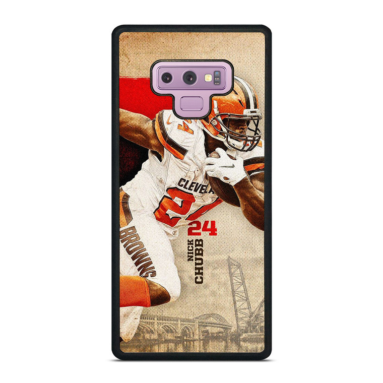 NICK CHUBB CLEVELAND BROWN Samsung Galaxy Note 9 Case Cover