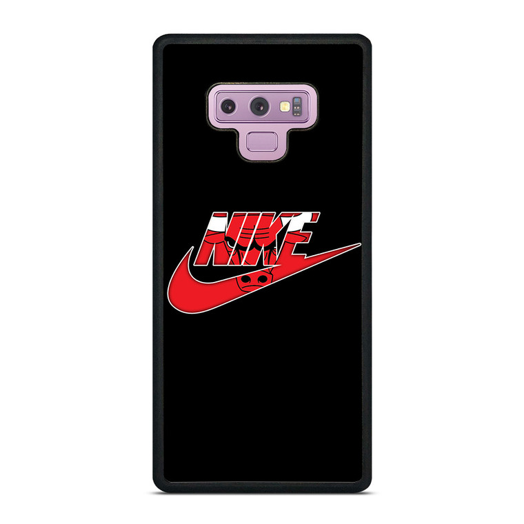 NIKE CHICAGO BULLS SWOOSH Samsung Galaxy Note 9 Case Cover