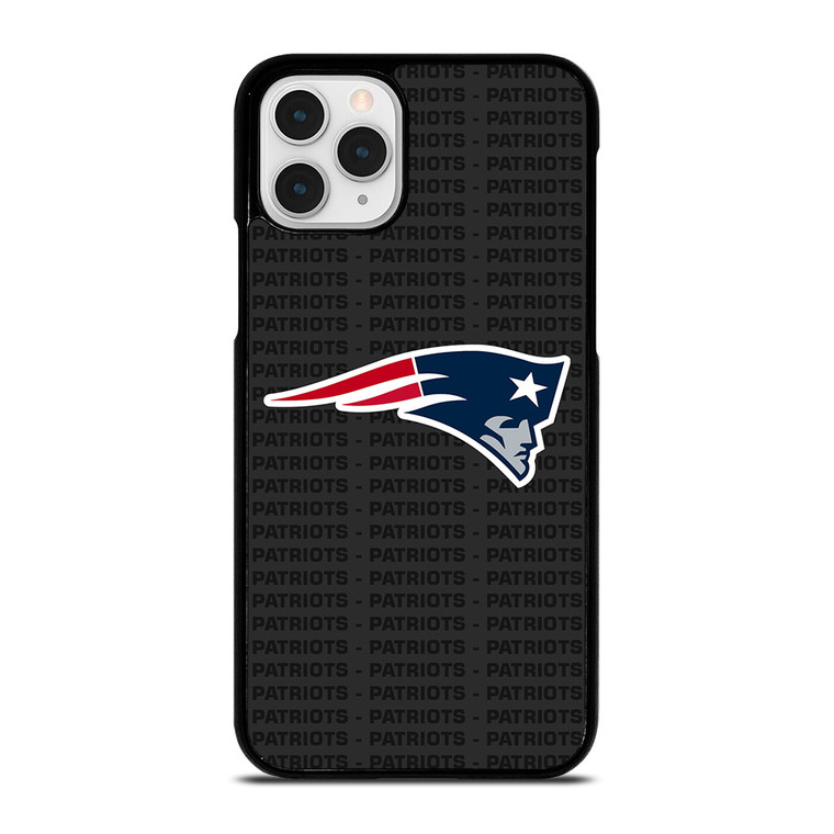 NEW ENGLAND PATRIOTS FOOTBALL TEXT iPhone 11 Pro Case Cover